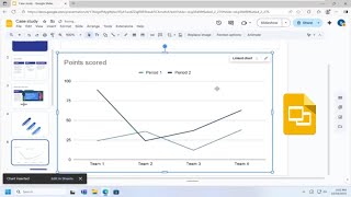 How To Insert Line Chart on Google Slide Presentation [Guide]