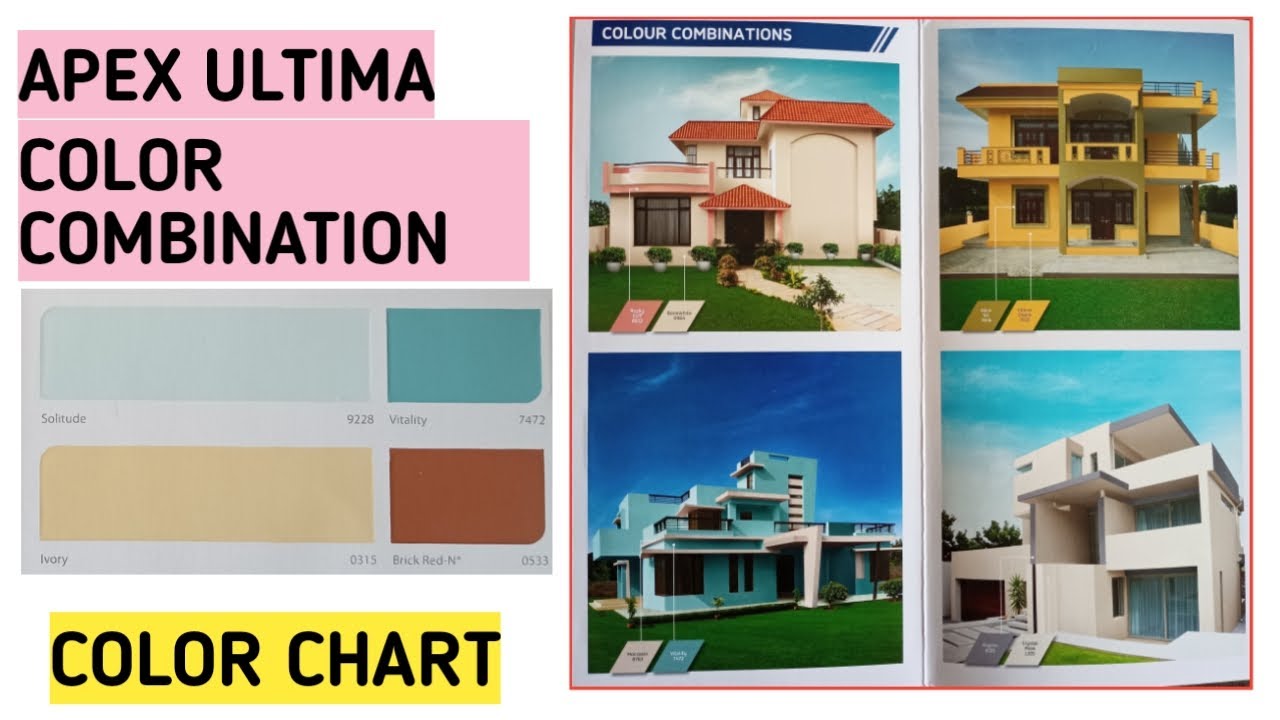Asian Paints Exterior Colour Combinations With Colour Codes 54 Off