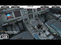 msfs2020 real world austrian airlines ops innsbruck circle to land rw26 app fenix a320