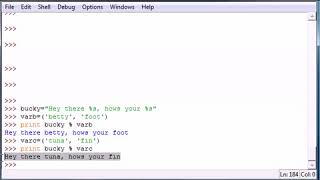 Python Programming Tutorial 17 Strings n Stuff