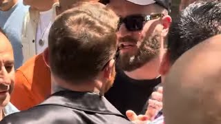Canelo & Caleb Plant EMBRACE & TRADE RESPECT at WEIGH-IN vs Munguia