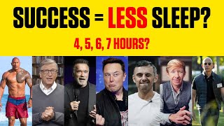 How many hours a day do successful people sleep? | Elon Musk, Bill Gates, The Rock and others