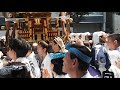 新宿　花園神社　大祭　本社・雷電神輿渡御　2018.5.27