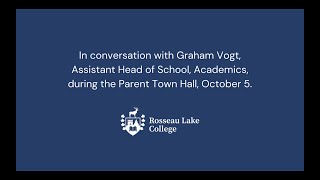 Town Hall presents Graham Vogt