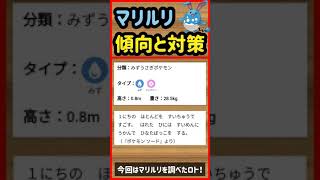 マリルリ傾向と対策【ポケモンGO】　#Shorts