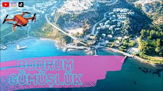 Bodrum Gümüşlük Drone Havadan Görünüm