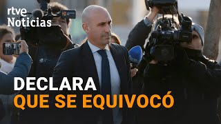 RUBIALES: ADMITE que se EQUIVOCÓ por no MANTENER \