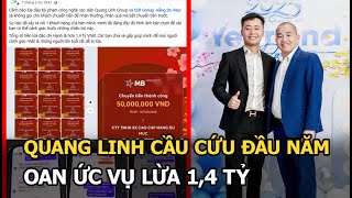 Quang Linh cầu cứu đầu năm, oan ức vụ lừa 1,4 tỷ