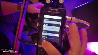 Tascam Portacapture X8 Reverb and EQ settings Guitar and Voice Recording