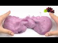 【asmr】🍇とろとろぶどうアイシースライム🍷【音フェチ】melted grape juice slime 포도 주스 슬라임