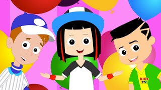 Happy Balloon Song for Kids | Fun and Educational Children's Song