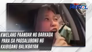 Kwelang paandar ng barkada para sa pagsalubong ng kaibigang balikbayan | TV Patrol