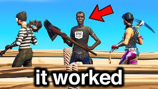 I Pretended to be an Epic Employee In Fortnite Fashion Shows...