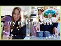 The best laid Crochet & Knitting plans... 🪡 My Making Week | Vlog