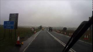 Aberdeenshire A90 lorry close call SJ66 NLV