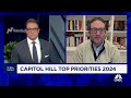 Punchbowl News' Jake Sherman on the top priorities for Congress in 2024