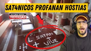 SAT4NICOS profanan Hostias en la IGLESIA CATÓLICA y esto ocurrió 😱🤯