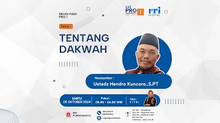 Tentang Dakwah || Religi Pagi Pro1 RRI Purwokerto