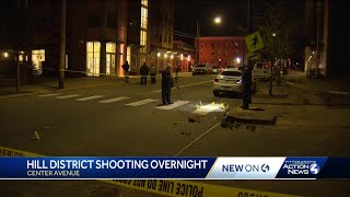 Hill District shooting on Centre Avenue