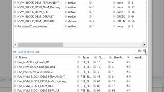 EB tresos Tutorial 6 Memory stack editor