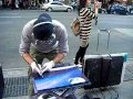 Amazing Spray Paint Art- New York Street Vendor