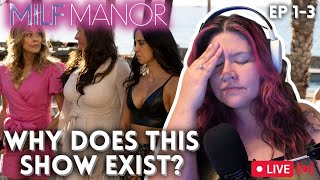 Therapist Reacts to MILF Manor for May Mental Health Month Ep 1-3 | I Was NOT Prepared