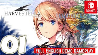 HARVESTELLA [Switch] | Gameplay Walkthrough Part 1 (Full English Demo) | No Commentary