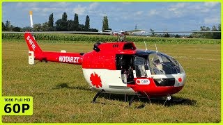 FULL SCALE ROTORHEAD ON A TURBINE VARIO BO-105