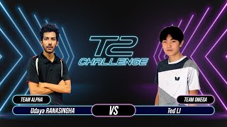 T2 Challenge | Season 2 | Match 16 : [Alpha] Udaya RANASINGHA vs Ted LI [Omega]