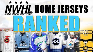 NWHL Home Jerseys Ranked 1-6!