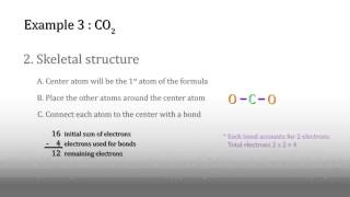 Lewis structures : CO2