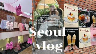 【韓国vlog】2泊3日の韓国旅行🇰🇷💞初夏のソウルで大満喫した夏休み第一弾☀️🌻🍦🎀