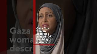 Mother of U.S. soldier recounts attack on civilians outside her Gaza home #shorts