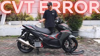 Ganti Velg VND Malah Error! 😭 - Modif Aerox Alpha Turbo Part.3