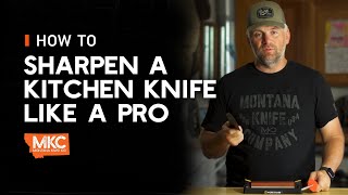 How to Sharpen a Kitchen Knife Like a Pro