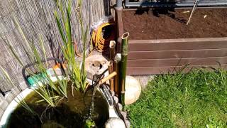 Bamboo fountains DIY -  Fontane in bambù fai da te