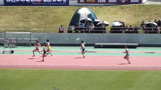 2017東部高校総体　女子400m　予選6組