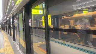 JR西日本287系特急くろしお新宮行　大阪駅地下ホーム入線