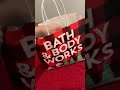 Christmas bath and body works haul!🛍️🎅🎄#shorts #shorts30 #bathandbodyworks