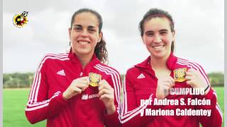 Mariona Caldentey y Andrea S. Falcón, debutantes en la Selección española