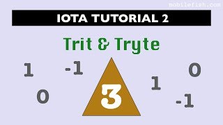 IOTA tutorial 2: Trit and Tryte