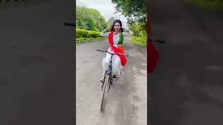 Des rangila patriotic dance /cycle dance #independenceday #patriotic #cycledance #dance