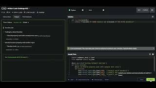 Codewars Python All Star Code Challenge #22 7kyu solution