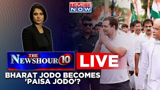 Newshour Live | Cong Bharat Jodo | Dangal For Donation | BJP Releases Blackmail Proof| Padmaja Joshi