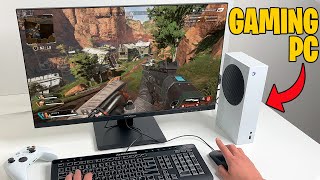 Xbox Series S as a Budget Gaming PC - 4K 120 FPS with Innocn 27" Monitor