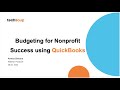 Budgeting for Nonprofit Success Using QuickBooks