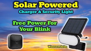 Blink Camera - Solar Powered Light & Charger Review