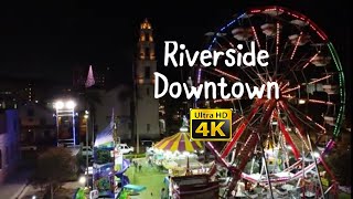 Riverside Downtown - 4k Drone Footage 🚁 California🇺🇸