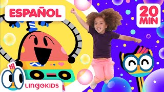 BAILE DE LAS BURBUJAS 🫧🚿 + Canciones infantiles | Lingokids en español