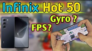 Infinix Hot 50 Pubg test in 2025 | Hot 50 Gyro and Battery test